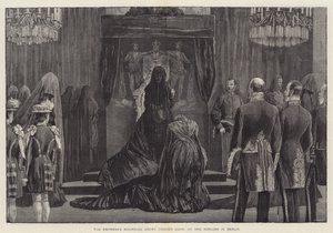 Tribunal de luto da Imperatriz (Trauer Cour) no Schloss em Berlim